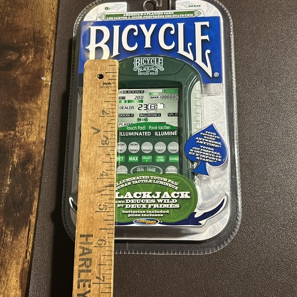 NWT Bicycle Blackjack electronic pocket game - Picture 4 of 6